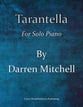 Tarantella piano sheet music cover